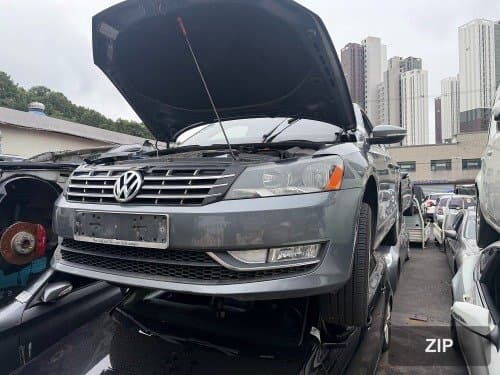 Бампер передний, решетка, капот, фара — Volkswagen Passat (б/у)