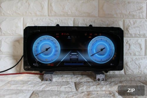 Панель приборов The New Santafe TM Supervision полный LCD 94063-S1000