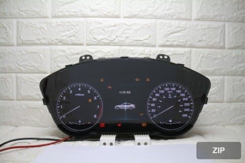 Панель приборов 7" Supervision Genesis DH 94013-B1000, 94013-B1010 (км/мили)