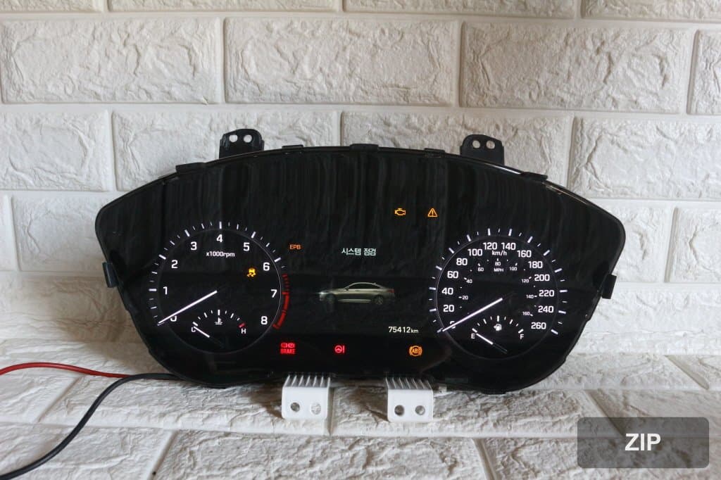 Приборная панель G80 Supervision 94053B1820 7 дюймов
