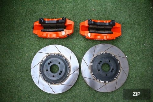 Передний тормозной суппорт Brembo 380mm 34T 6P с диагональным диском NF6P
