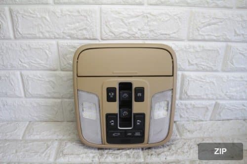 Плафон салонный оверхед-консоль 92800-A9320DAA, 92800A9320DAA (LED доработка)