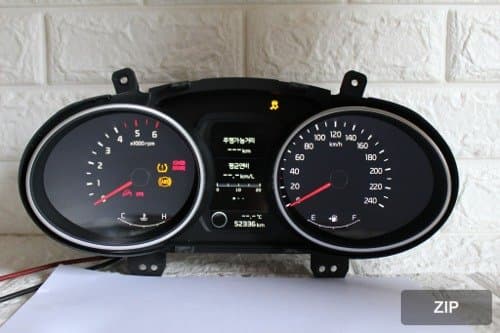 Приборная панель Sportage R Supervision 94033-3W155