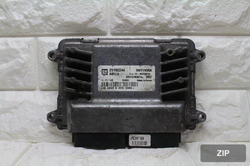 Блок управления двигателем Spark 25192244 ABW9