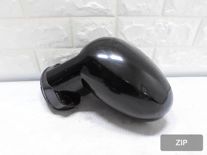 Боковое зеркало левое (водительское), чёрное, 11 контактов