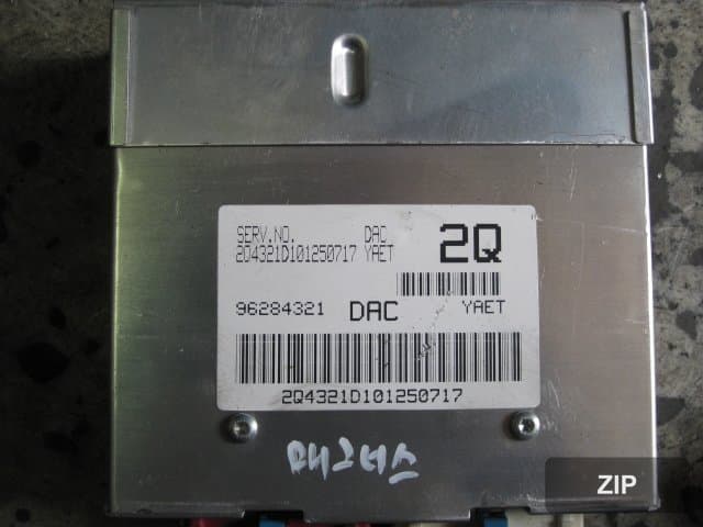 Блок управления ECU 96284321