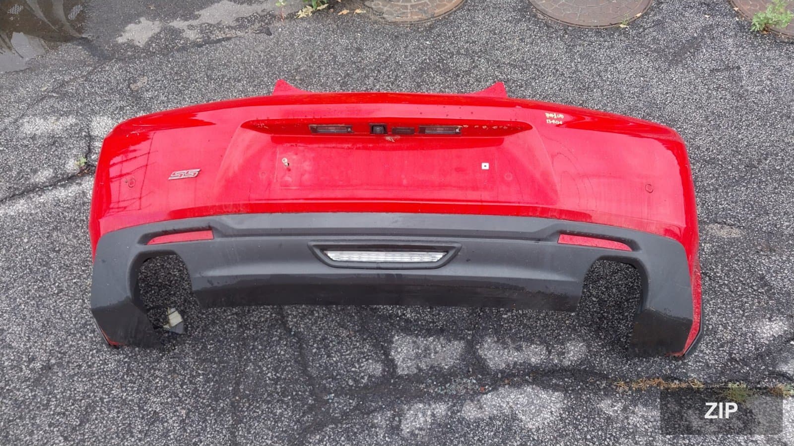 Chevrolet Camaro 2017 — задний бампер