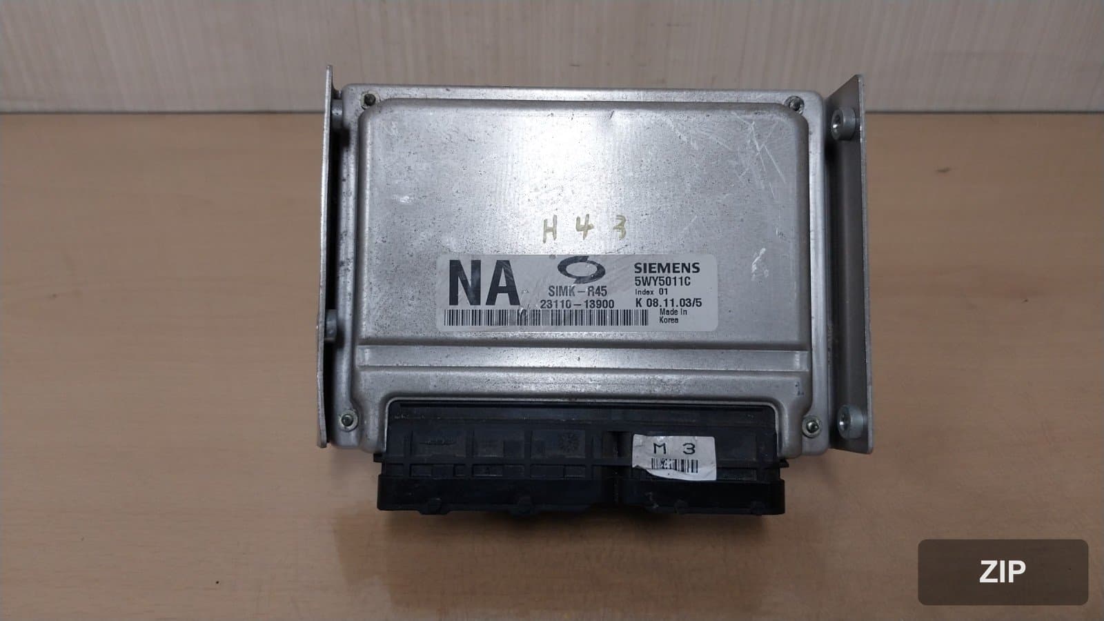 Renault Samsung SM5 SM520 2004 — блок управления двигателя (ЭБУ) 2311013900