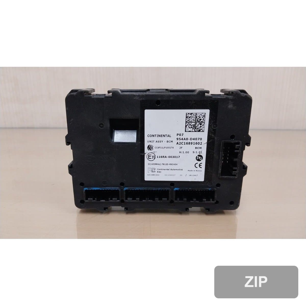 Kia K5 2019 — блок управления ETACS (BCM) 954A0D4070