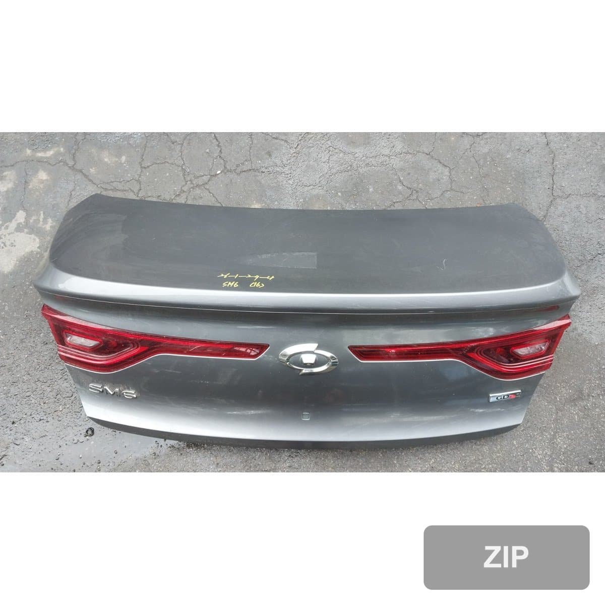 Renault Samsung SM6 2016 — крышка багажника