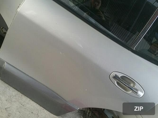 Hyundai Santa Fe 2003 — задняя дверь левая