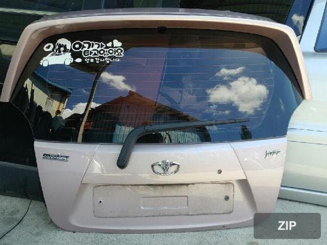Daewoo Matiz 2011 — крышка багажника
