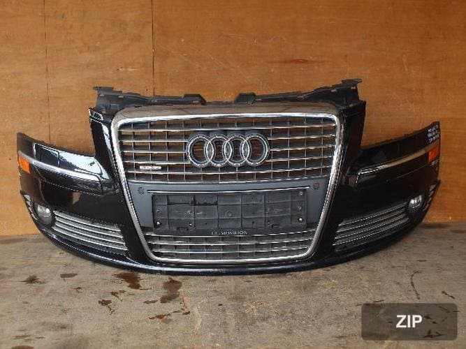 Audi A8 2007 — передний бампер 4E0807437AA