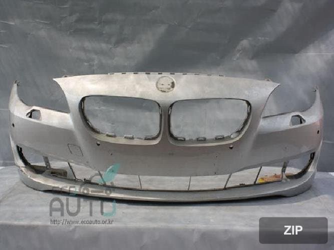 BMW 5 Series 2010 — передний бампер 51117200712