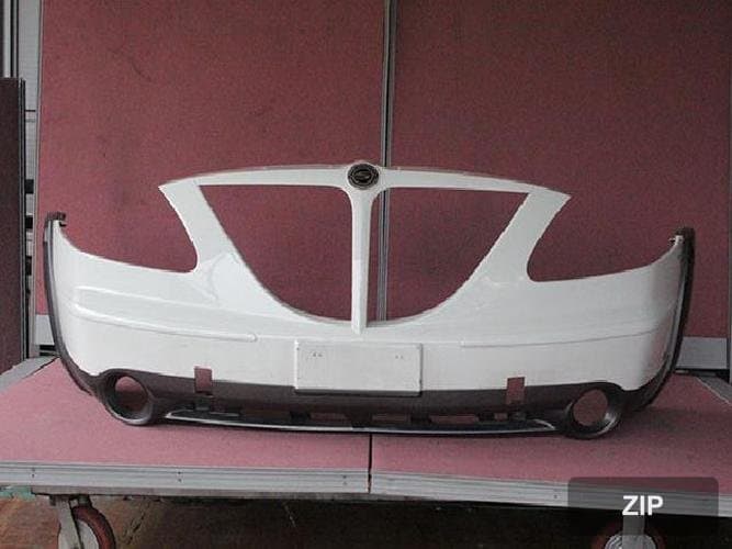 KG Mobility Rodius 2004 — передний бампер