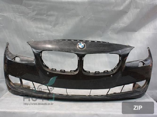 BMW 5 серия 2010 — передний бампер 51117200712