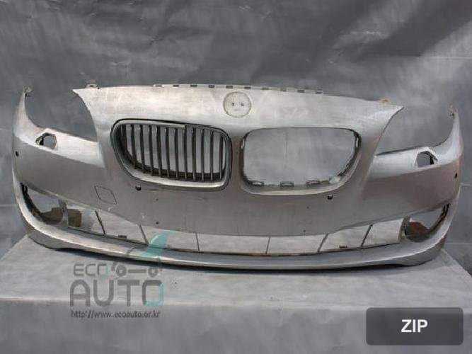 BMW 5 series 2010 — передний бампер 51117200712