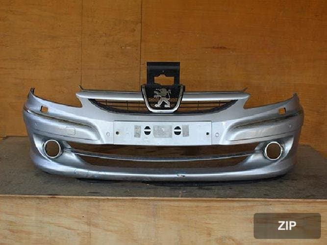 Peugeot 607 2009 — бампер передний 9649008677