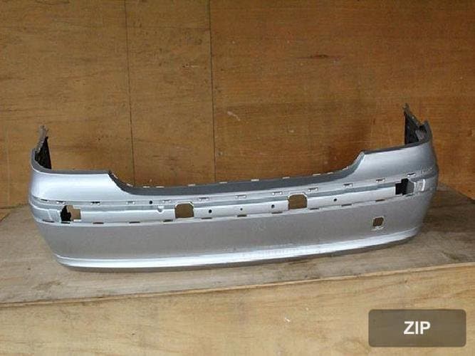 Mercedes-Benz E-Class W211 2006 — бампер задний A2118800883