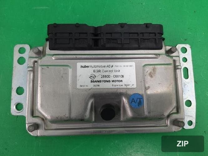 KG Mobility Korando 2004 — блок управления EGR с управлением АКПП