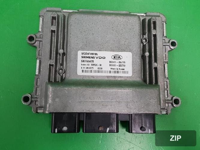 Kia Lotze 2008 — блок управления двигателя ECU 3911125770