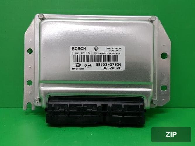 Hyundai Santa Fe 2004 — ЭБУ 39103 27930 2
