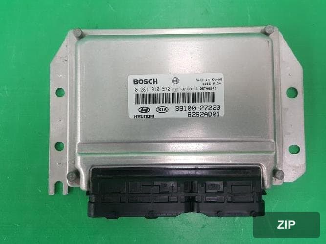 Hyundai Santa Fe 2002 — блок управления двигателем ECU 39100 27220 1