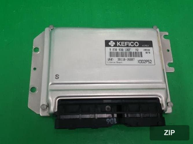 Hyundai Avante 2003 — блок управления двигателем ECU 39110-26687-1
