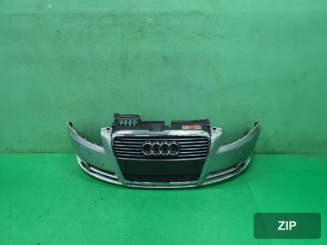 Audi A4 2007 — передний бампер