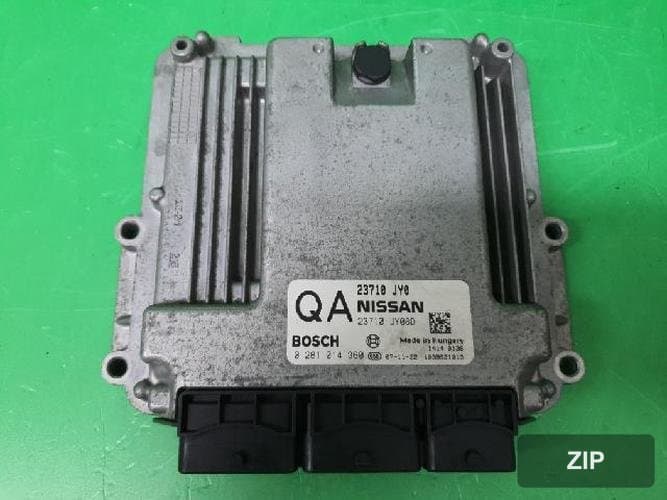 Renault QM5 2008 — блок управления двигателем ECU 23710JY08D