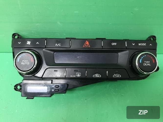 Kia K5 2013 — переключатель управления кондиционером и отопителем