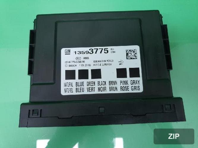 GM Daewoo Malibu 2015 — модуль ETACS/BCM 13593775