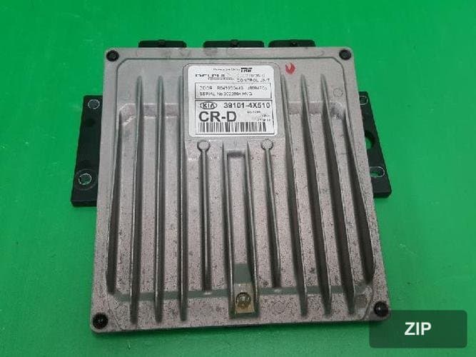 Kia Carnival 2003 — блок управления двигателем ECU 39101 4X510 3