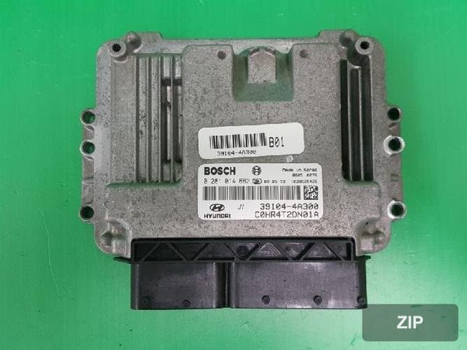 Hyundai Porter 2008 — блок управления двигателем ECU 39104 4A300