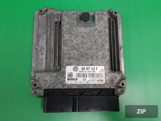 Volkswagen Golf 2008 — блок управления двигателем ECU 1K0 907 115 S