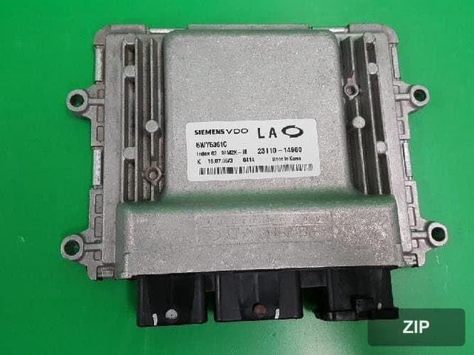 Renault SM5 2006 — блок управления двигателя ECU 23110 14960 1