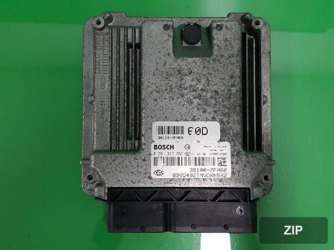 Kia Carnival 2011 — блок управления двигателем ECU 39100 2F060 2