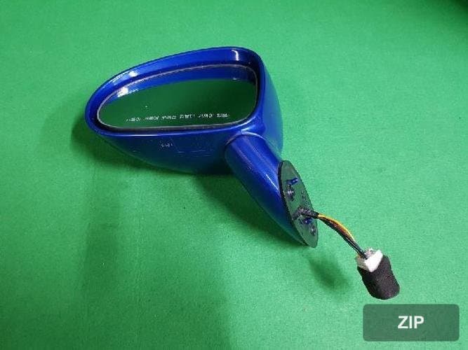 Daewoo Matiz 2008 — боковое зеркало левое 5-контактное синее