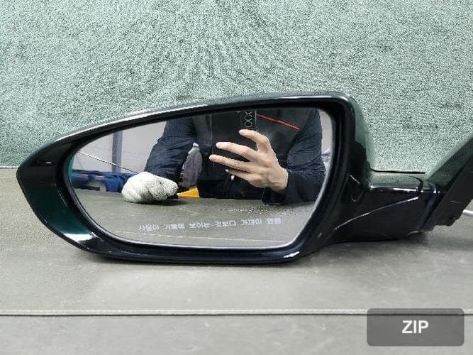 Kia K7 2013 — боковое зеркало левое
