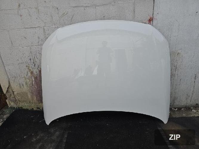 Volkswagen Passat 2009 — капот, белый