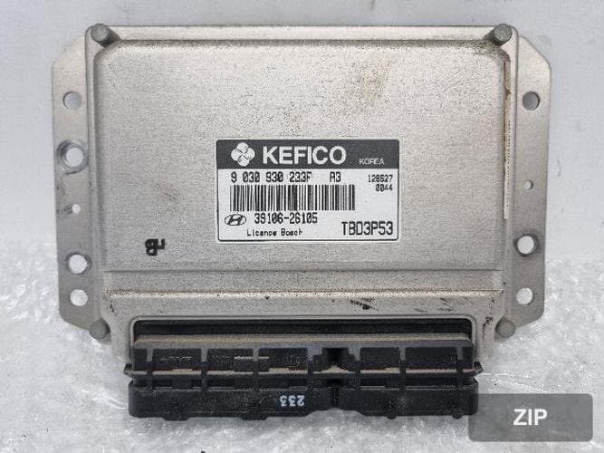 Hyundai Click 2002 — блок управления двигателя ECU
