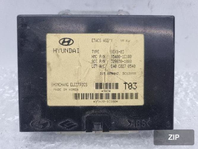 Hyundai Click 2002 — модуль управления кузовом BCM ETACS 95400-1C100