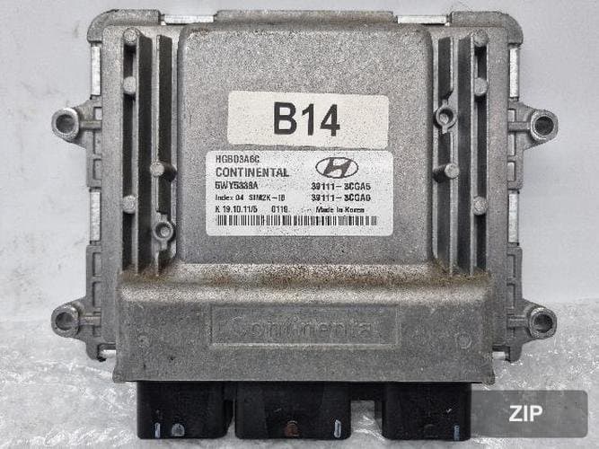 Hyundai Grandeur 2012 — ЭБУ двигателя 39111-3CGA5