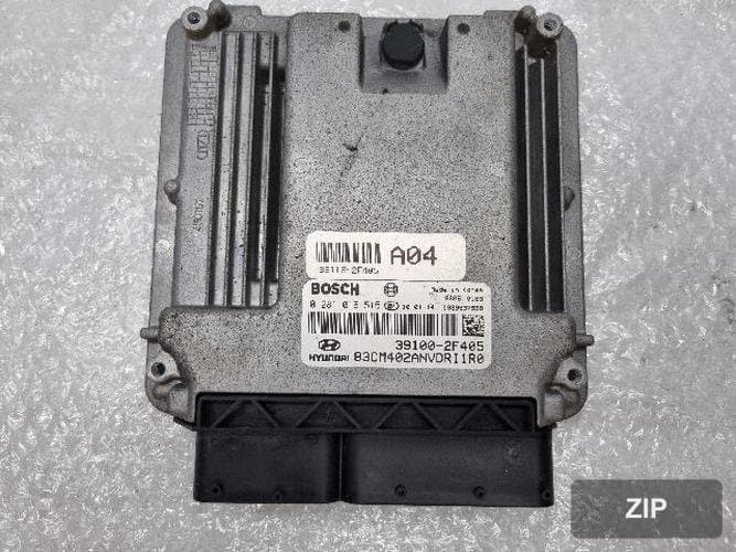 Hyundai Santa Fe 2010 — блок управления двигателем ECU 39115-2F405