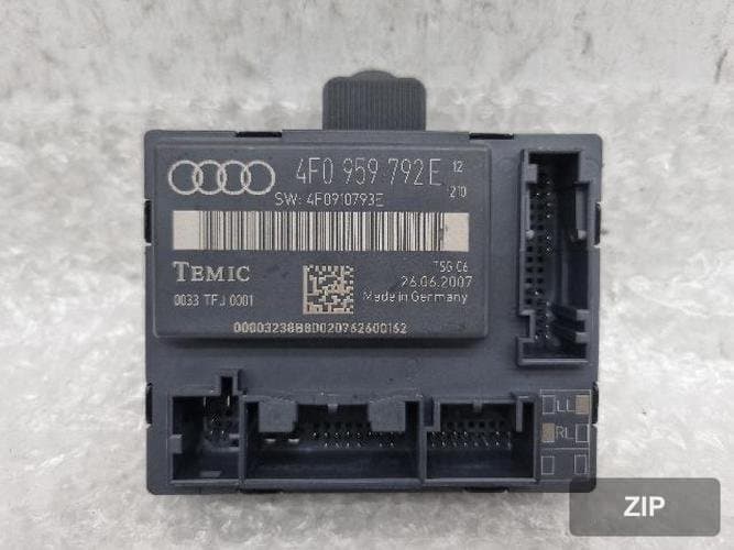Audi A6 2008 — модуль управления дверью 4F0 959 792 E 19