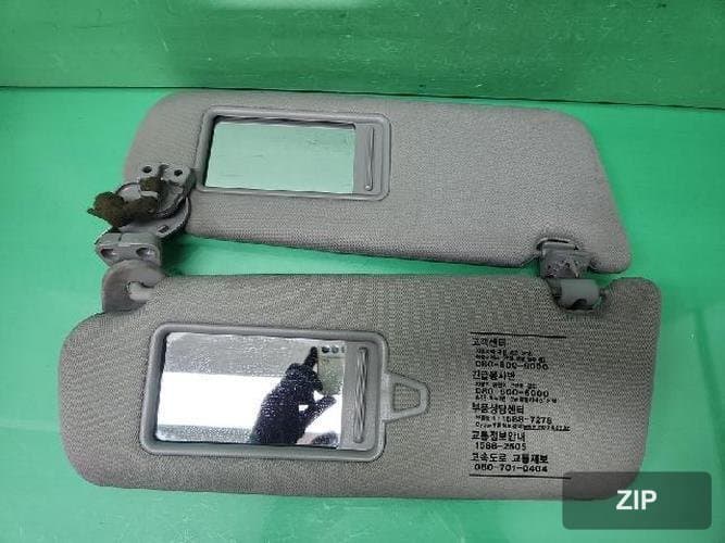 Hyundai Veracruz 2009 — солнцезащитный козырек правый (2)