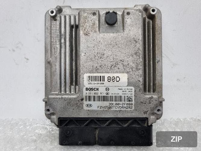 Kia Carnival 2014 — блок управления двигателем ECU 39100-2F080