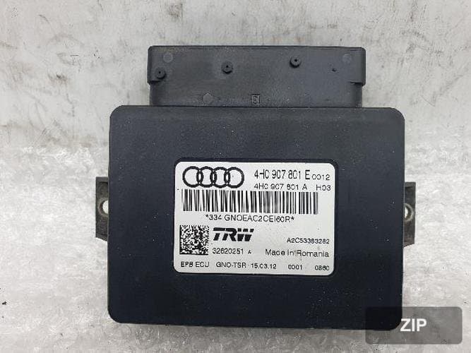 Audi A6 2012 — модуль EPB (электронный стояночный тормоз) 4H0907801E