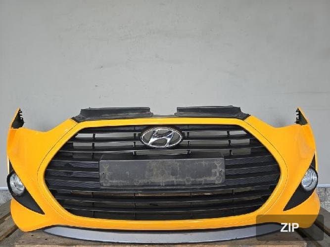 Hyundai Veloster 2013 — бампер передний