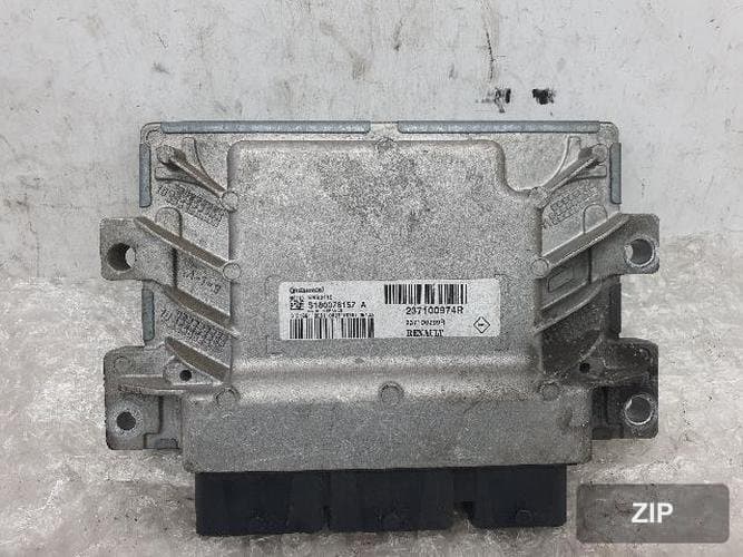 Renault SM3 2011 — блок управления двигателем ECU 237100974R